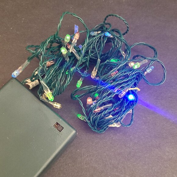 36 Count LED Micro Lights Multi Color String Battery Operated - Picture 7 of 10